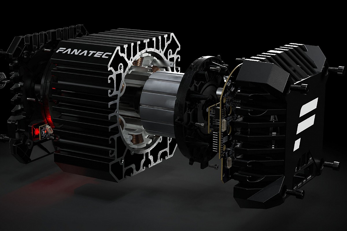 Image of a sim wheel